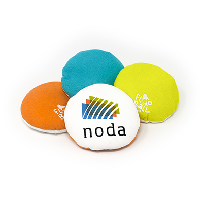 Custom NODA annual conference Flop Balls.